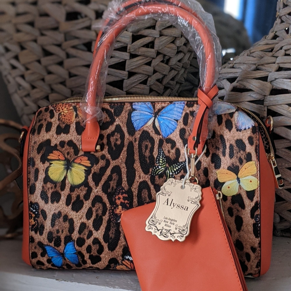 Designer vegan handbag